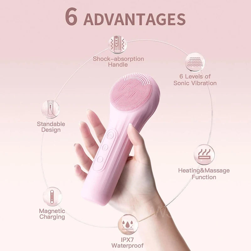 Beautifive Sonic Facial Cleansing Brush